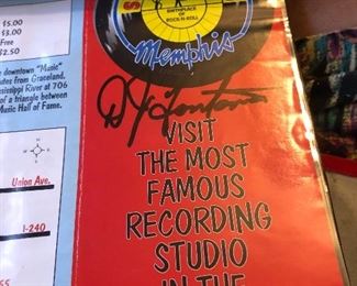 Here’s Elvis ‘ drummer autograph 
Only $50