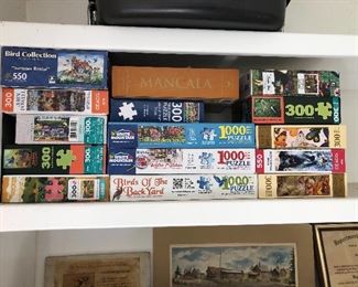 Small puzzles $2 large ones $3