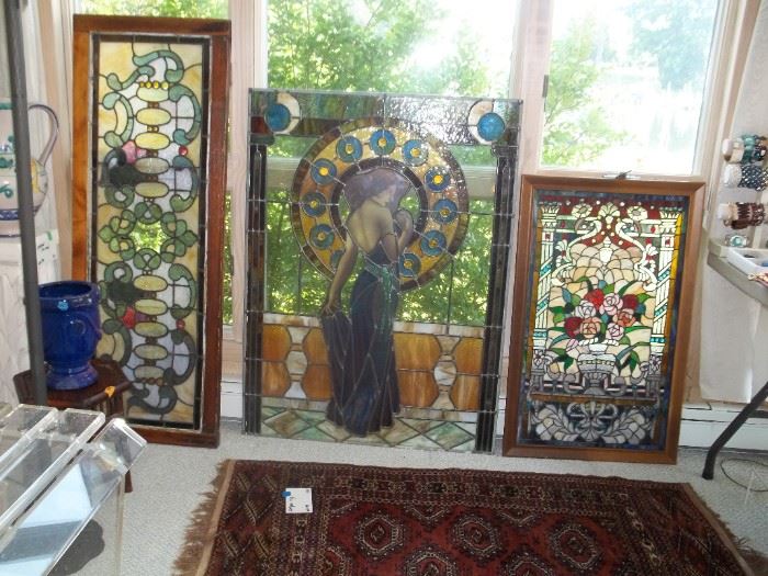 Stained glass windows