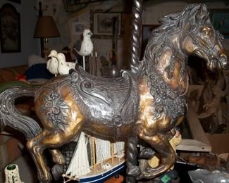 Carmel carousel horse 27"