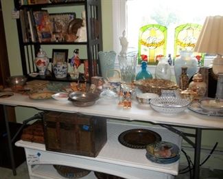 Egyptian decor & stained glass