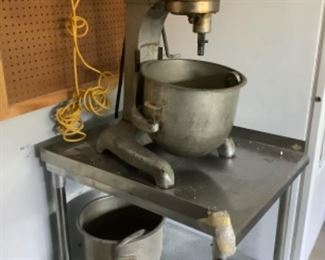 Hobart industrial mixer