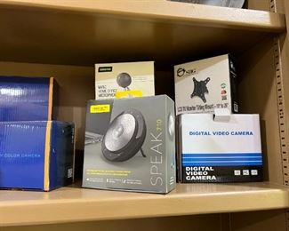 DIGITAL VIDEO CAMERAS, SPEAKERS