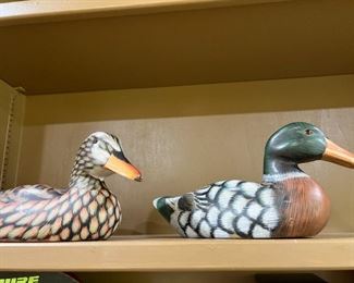 CARVED DUCKS