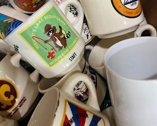 VINTAGE BOYSCOUT MUGS