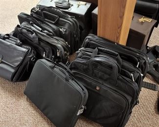 Office: $5 each! Laptop bags, briefcases & portable file boxes.