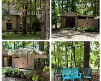 Saturday 50% off! Estate of Jim and Adele Steele
2 Story home on lake plus full basement and barn.