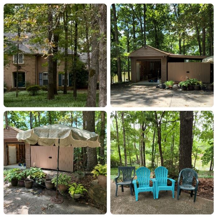 Saturday 50% off! Estate of Jim and Adele Steele
2 Story home on lake plus full basement and barn.