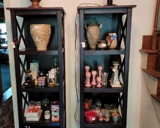 A Pair of nice display cabinets.