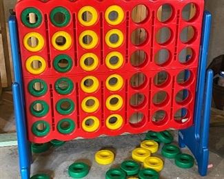 Childens Connect Four game; Approx 3-4 ft height