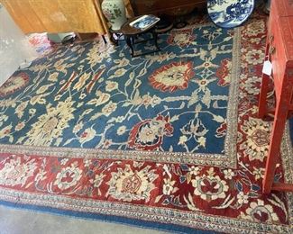 Hand made rug plus many more.