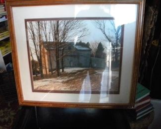 Many nice paintings, oils, acrylics, framed and not. 