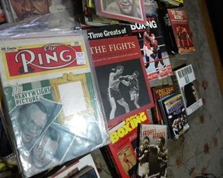 Ring magazines 1940's, 50's, 60's.