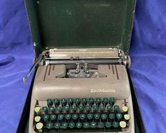 1950's Smith Corona Sterling Manual Typewriter