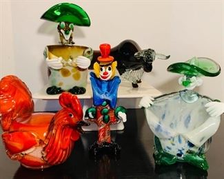 Vintage Mexican Blown Glass