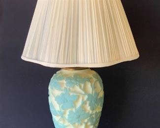 Vintage PHOENIX Sculptured Glass Lamp