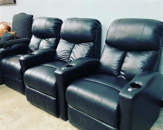 Leather recliners Orlando Estate Auction