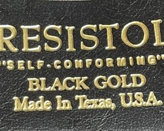 Resistol Cattleman 20x Beaver Cowboy Hat Black Gold	Size 7	
