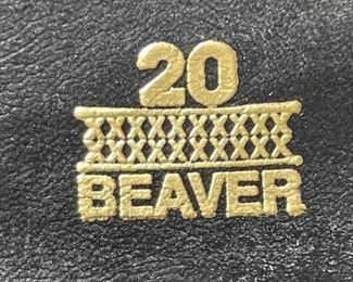 Resistol Cattleman 20x Beaver Cowboy Hat Black Gold	Size 7	
