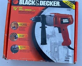 Black & Decker DR500 Hammer Drill		
