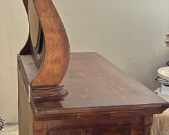 #2 Pulaski Apothecary Collection Dresser with Mirror 45020 Cambridge Dresser	33 x 42 x 20in	HxWxD
