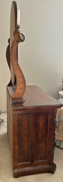 #2 Pulaski Apothecary Collection Dresser with Mirror 45020 Cambridge Dresser	33 x 42 x 20in	HxWxD
