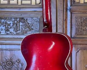 AS-IS Vintage Marvel Guitar Hollow Body F Hole	42x15.5x5in	HxWxD
