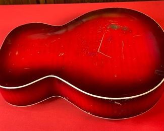 AS-IS Vintage Marvel Guitar Hollow Body F Hole	42x15.5x5in	HxWxD

