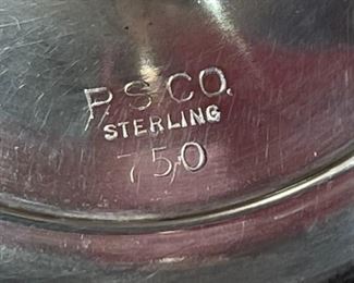 5pc Preisner Sterling Silver Tea Coffee Set		
