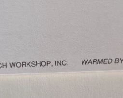 Signed Stephen Lyman Warmed By The View Limited Edition Litho Print Numbered	Print: 28 3/8x 32in	
