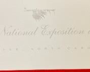 Signed Donald Vann American Indian National Exposition of Arts & Education Asheville North Carolina Litho Print Poster	Poster: 29x23in	
