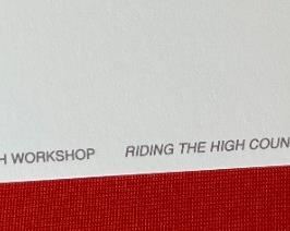 Signed James Bama Riding The High Country Litho Print Limited Edition	Print: 24.5x23.75in	
