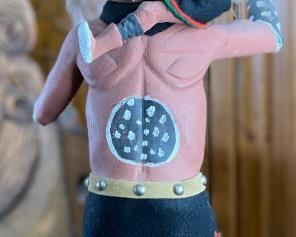 Vintage Hopi Mudhead Kachina Tuhavi and Koyemsi Native American Koyemsi Katsina	24.75x10x9in	HxWxD
