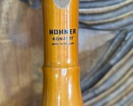 Vintage Hohner F-Alto Concert Recorder in Box  Konzert Germany	Box: 2x3x12in	HxWxD
