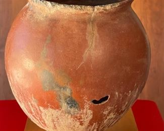#2 Large Pre Columbian Pottery Native American Pot Vessel	17in H x 12.25in diameter at rim	
