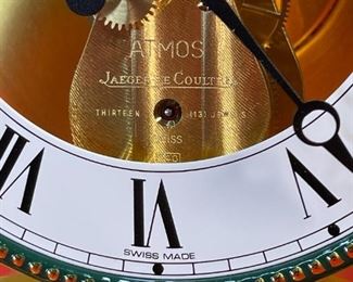 Jaeger-LeCoultre ATMOS Vendome 540 Clock Ref: 220.013.0 Empire	9.5x8.5x6.5in	HxWxD
