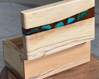 Steve Rapp Artist Made Trinket Box 4x8x5in HxWxD