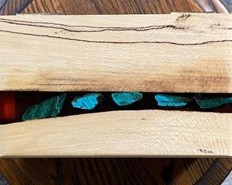 Steve Rapp Artist Made Trinket Box 4x8x5in HxWxD