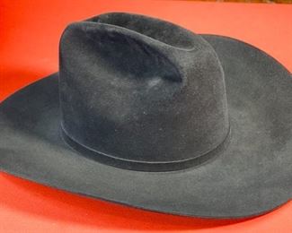 Resistol Cattleman 20x Beaver Cowboy Hat Black Gold Size 7