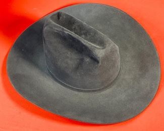 Resistol Cattleman 20x Beaver Cowboy Hat Black Gold Size 7