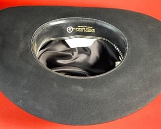 Resistol Cattleman 20x Beaver Cowboy Hat Black Gold Size 7