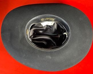 Resistol Cattleman 20x Beaver Cowboy Hat Black Gold Size 7