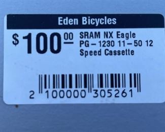 SRAM NX Eagle PG-1230 Speed Cassette 12-Speed Bike Box: 2.75x12.5x9.5in