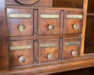 Pulaski Apothecary Collection Dresser with Mirror 45130 Bond Street Chest 68 x 35 x 20in HxWxD