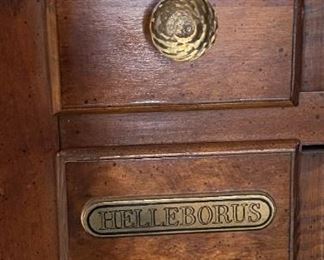 Pulaski Apothecary Collection Dresser with Mirror 45130 Bond Street Chest 68 x 35 x 20in HxWxD