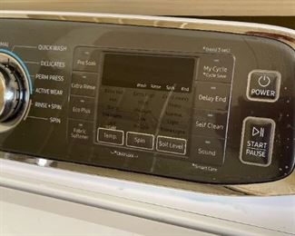 Samsung 5.2 cu. ft. activewash Top Load Washer Washing Machine WA52M7750AW/A4 46 x 27 x 29in HxWxD