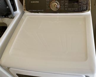 Samsung 7.4 cu. ft. Electric Dryer Drying Machine DVE52M7750W/A3 46 x 27 x 29in HxWxD