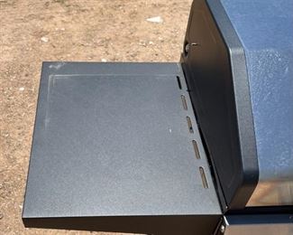 Dyna-Glo 2-Burner Open Cart Propane Gas Grill in Stainless 43 x 48 x 24in HxWxD