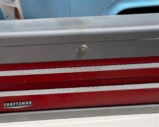 Craftsman Tool Box with Miscellaneous Tools 12x26x10in HxWxD