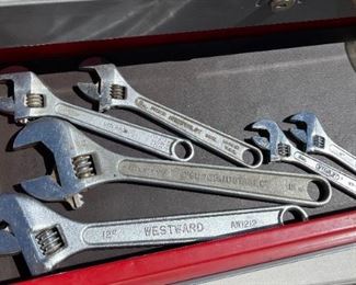 Craftsman Tool Box with Miscellaneous Tools 12x26x10in HxWxD